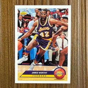 1993 JAMES WORTHY Upper Deck trading card 
#P21